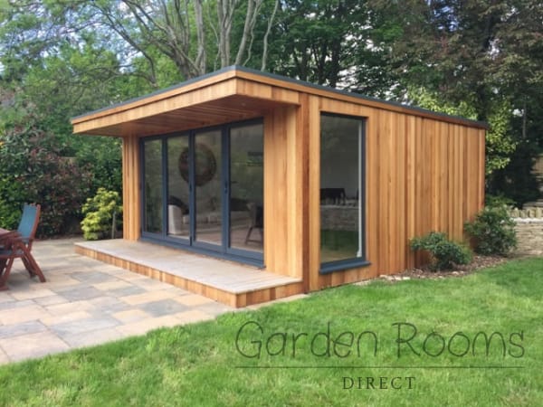 6m x 4m Extend Garden Room Installed In Oxfordshire REF 060
