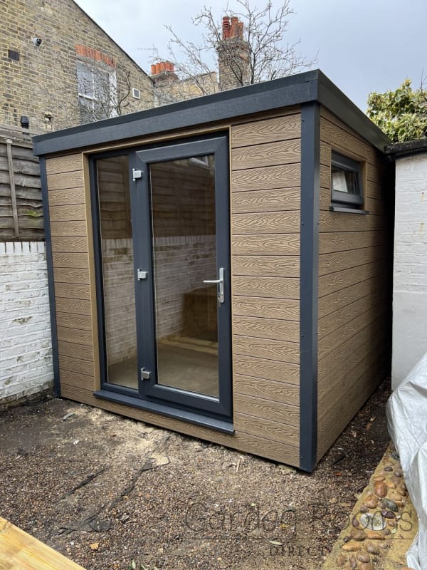 6ft x 8ft Garden Shed Installed In Bedfordshire REF 114