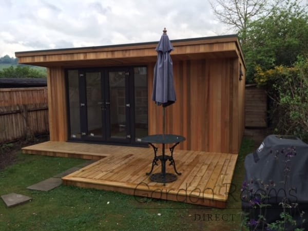 5m x 3m Extend Garden Room Installed In North Yorkshire REF 065