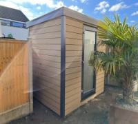 8ft x 6ft Garden Shed Installed In Hertfordshire REF 115(Herfordshire)