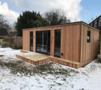 8m x 3m Eco Garden Room Installed In Hampshire REF 012(Hampshire)