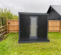 8ft x 6ft Garden Shed Installed In Surrey REF 116(Surrey)