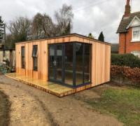 8m x 4m Edge Garden Room Installed In West Yorkshire REF 008(West Yorkshire)