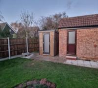 5ft x 6ft Garden Shed Installed In London REF 117(London)