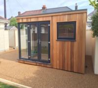 4.5m x 2.5m Eco Garden Room Installed In Middlesex REF 048(Middlesex)