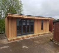 8m x 3.5m Extend Garden Room Installed In Surrey REF 050(Surrey)