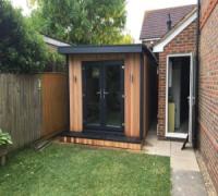 2.5m x 4m Extend Garden Room Installed In Surrey REF 007(Surrey)