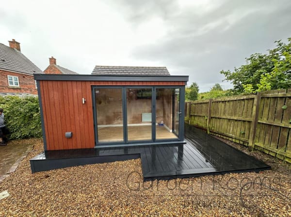 4.5m x 3m Edge Garden Room Installed In West Yorkshire REF 131