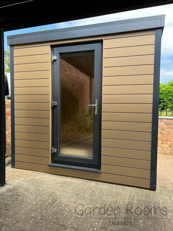 6ft x 6ft Garden Shed Installed In West Yorkshire REF 110