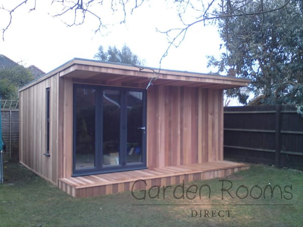 5m x 4m Extend Garden Room Installed In Cumbria REF 005
