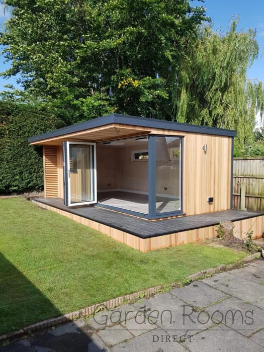 5m x 3m Extend Edge Garden Room Installed In Shropshire REF 086