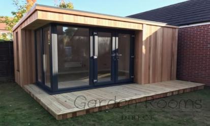 4.5m x 3m Edge Garden Room Installed In Derby REF 036