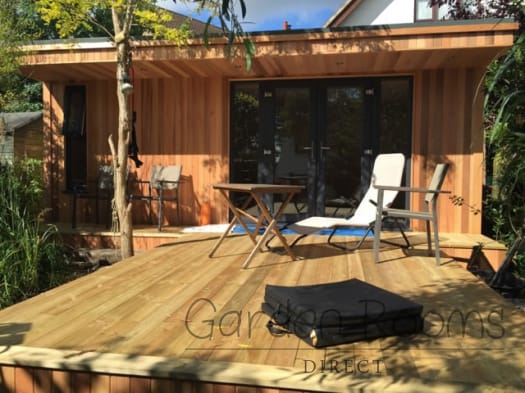 6m x 4m Extend Garden Room Installed In Surrey REF 045