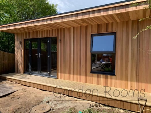 6m x 4m Extend Garden Room Installed In Cheshire REF 100