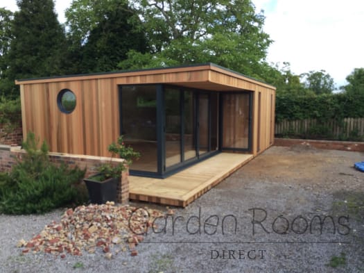 8m x 4m Edge Garden Room Installed In Kent REF 067