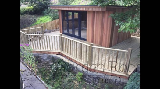 5m x 3m Extend Garden Room Installed In Lancashire REF 032