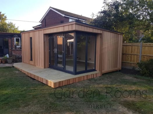 5m x 4m Edge Garden Room Installed In Dorset REF 018