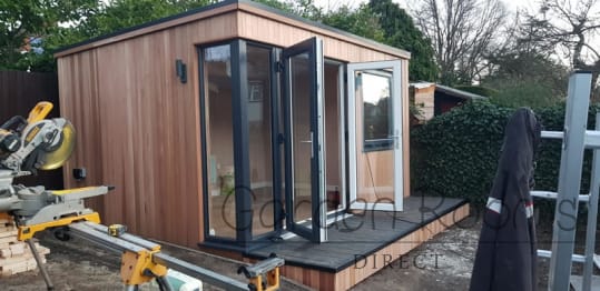 5m x 3m Edge Garden Room Installed In North Yorkshire REF 010