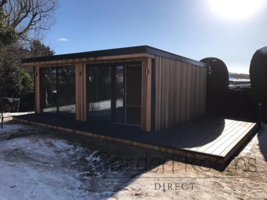 5m x 4m Extend Garden Room Installed In Essex REF 096