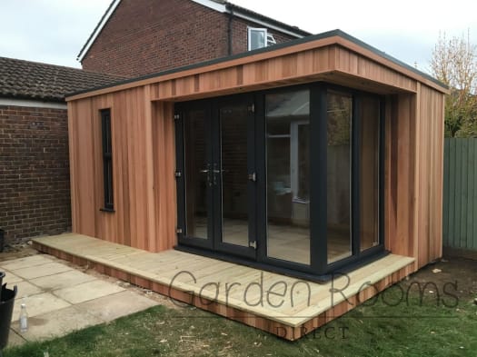 5m x 3m Edge Garden Room Installed In Middlesex REF 056