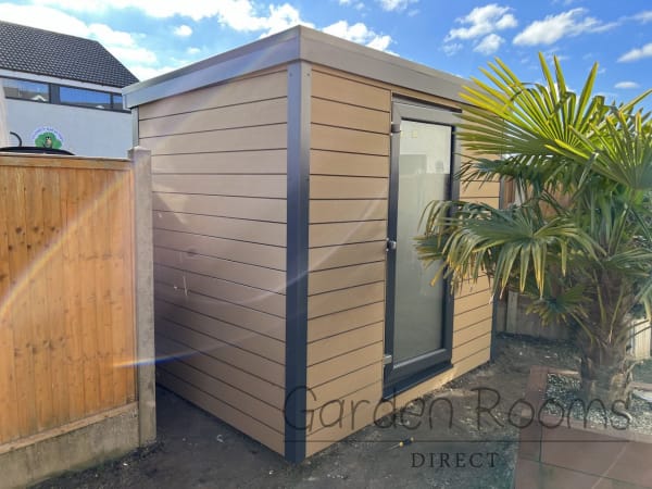 8ft x 6ft Garden Shed Installed In Hertfordshire REF 115