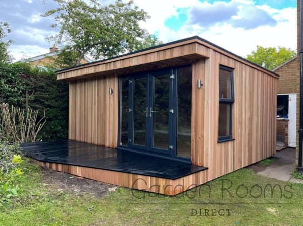 5m x 4m Extend Garden Room Installed In London REF 070