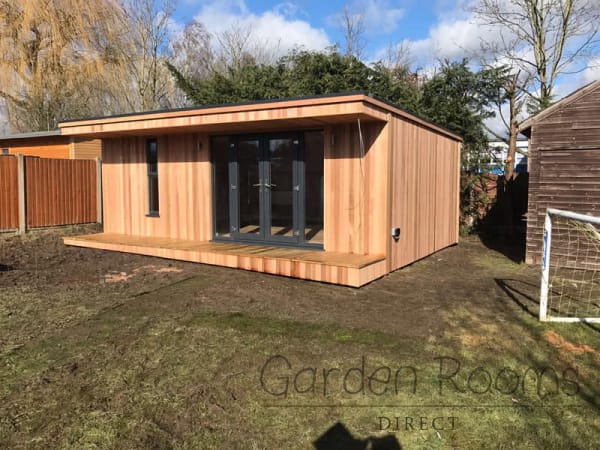 7m x 3m Extend Garden Room Installed In West Yorkshire REF 013