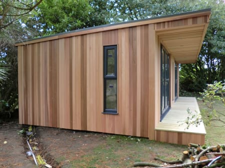 Western Red Cedar External Cladding For Garden Rooms