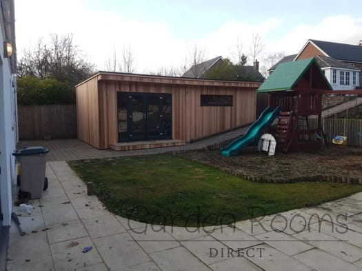 6m x 3m Extend Garden Room Installed In County Durham REF 019