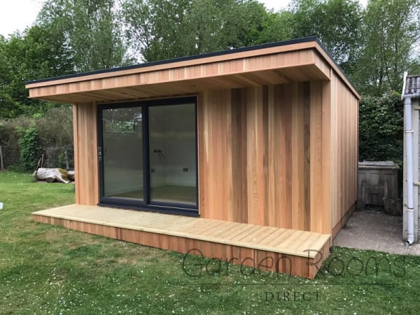 5m x 3m Extend Garden Room Installed In Wiltshire REF 025 