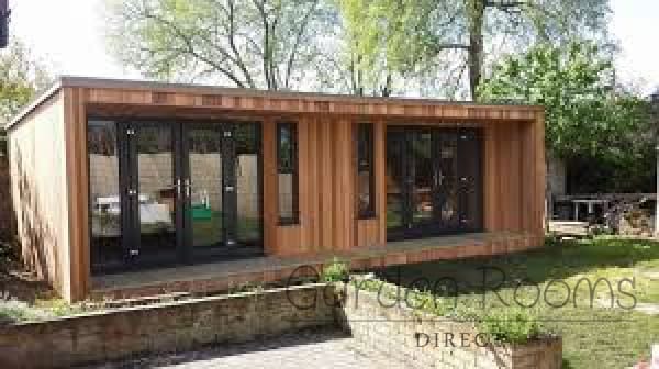 8m x 4m Enclose Garden Room Installed In Northumberland REF 061