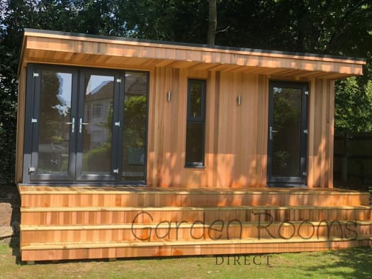 5.5m x 4m Extend Garden Room Installed In Berkshire REF 080