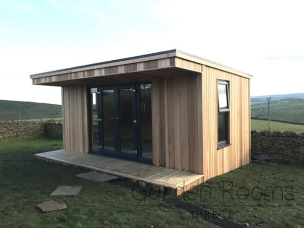 5m x 3m Extend Garden Room Installed In Stirlingshire REF 034