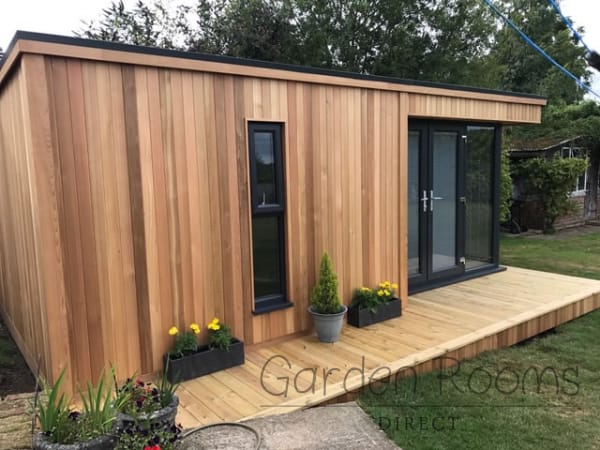 6m x 4m Edge Garden Room Installed In Hereford & Worcester REF 023 