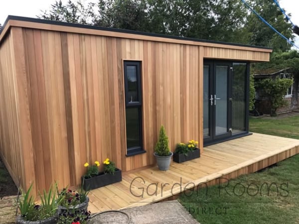 6m x 4m Edge Garden Room Installed In Hereford & Worcester REF 023