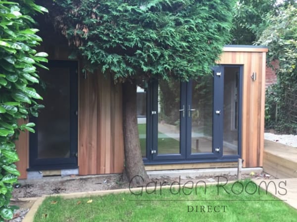 5m x 3m Eco Garden Room With Storage Installed In Surrey REF 046