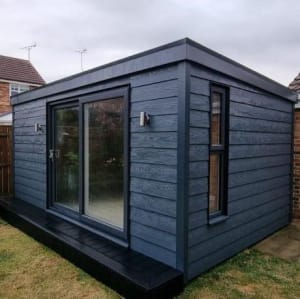 Fibre Cement External Cladding For Garden Rooms