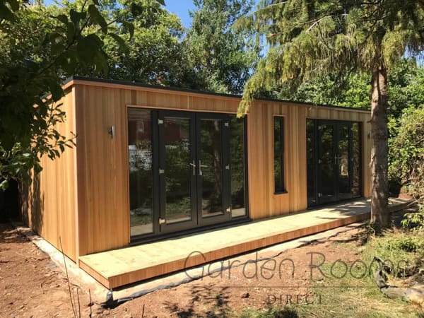 8m x 4m Eco Garden Room Installed In Hertfordshire REF 015