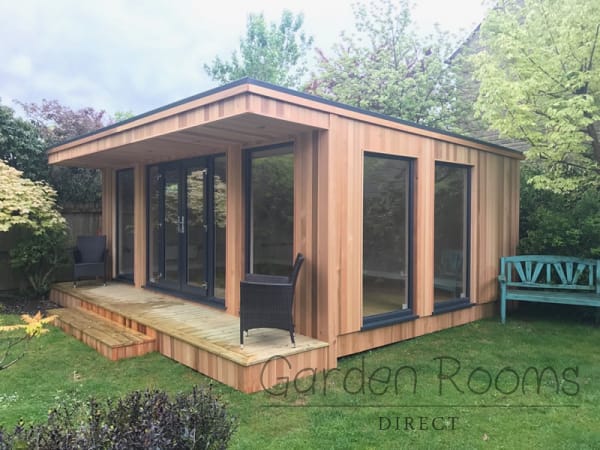 6m x 4m Extend Garden Room Installed In Surrey REF 024 