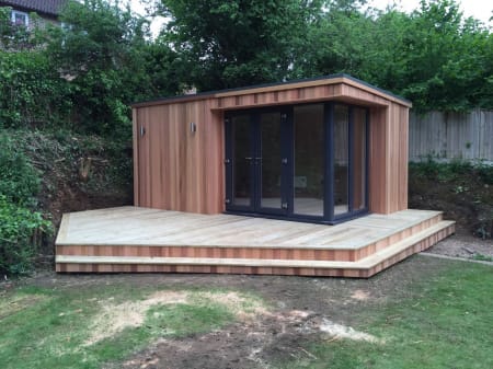 Timber Decking For Garden Rooms